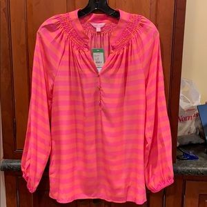 Lily Pulitzer-Silk blouse-Size Small-never worn